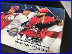 2018 topps 707 card factory all star set sealed with foil stamped rcs acuna jr