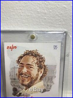 2019 Topps Allen and Ginter Post Malone COMPLETE SET ALL CARDS #