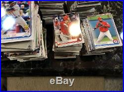 2019 Topps Series 1 Lot All BASE CARDS (4700 CARDS) 1-350 2 Cases Of Jumbo Base