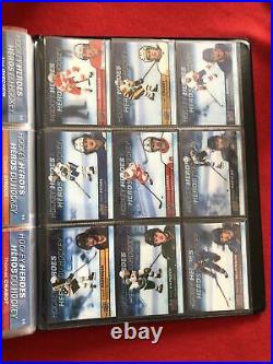 2021-22 Tim Horton NHL Complete Master set All Heroes 270 cards With Album NM/M