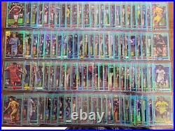2021-22 Topps Merlin Chrome UCL Aqua Prism Refractor Complete Set #1-150 All NM^
