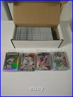2021 Topps Chrome Baseball 1-220 Complete Set + All Insert Sets Rookie Cards