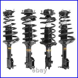 4PC Set Front + Rear Struts for 2000 2001 2002 2003 2004 2005 Hyundai Accent