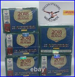 5 Boxes Panini Russia 2018 Of 104 Packet Each Per Megasale