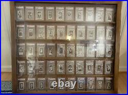(50) 1938 Churchman Boxing Cards All Psa Graded! Rare! Gorgeous Complete Set