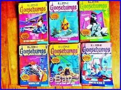 62 Complete Set Goosebumps All Original Series Books! With 12 Collectibles