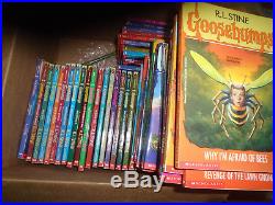 62 Goosebumps COMPLETE SET Books-R. L. Stine -all Original covers