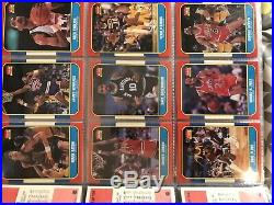 86-87 Fleer NBA Basketball Cards Complete Set ALL 132
