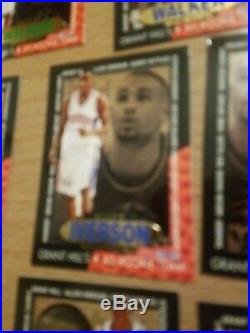 96-97 Hoops Grant Hill All Rookie Team Complete Set Kobe Bryant Iverson 11 cards