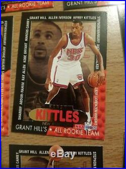 96-97 Hoops Grant Hill All Rookie Team Complete Set Kobe Bryant Iverson 11 cards