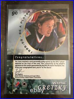 98-99 Be a Player BAP Autographs Complete Set 300 with all SP incl rare Gretzky