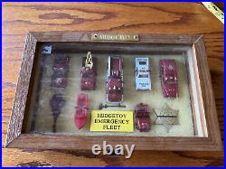 ALL ORIGINAL MIDGE TOY Emergency Collectable Set In Wood Display BOX
