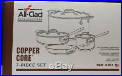 All-Clad COPPER CORE 7 piece Set NEW in Original Box