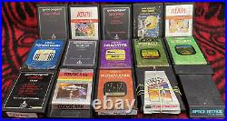 All Original Atari CX2600A Console Complete with 2 Joysticks Paddle Set & 30 Games