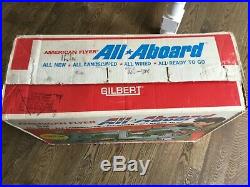American Flyer All Aboard Pioneer 600 Set in Original box. Very nice & 24574