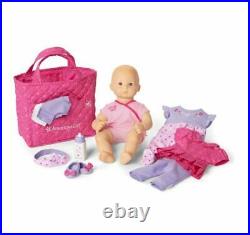 American Girl Bitty Baby Doll Set Bundle Blond Blue Eyes BB3 New in box