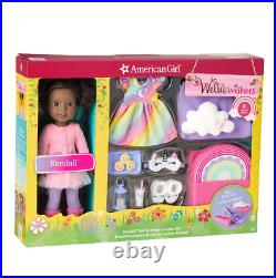 American Girl WellieWishers Kendall Doll & Sweet Dream Set, African Doll