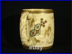 Antique Royal Worcester Hand Painted Japonaiserie Pitcher, Mug & Tray Drink Set