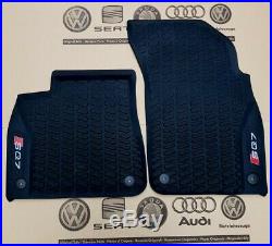 Audi Q7 4M ab 2015 original SQ7 Fußmatten Gummimatten Gummifußmatten rubber mats