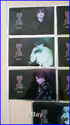 BTS Japan Burn the Stage the Movie Official Ticket Folders Full Set ALL MEMBERS