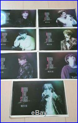 BTS Japan Burn the Stage the Movie Official Ticket Folders Full Set ALL MEMBERS