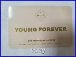 BTS Memories of 2016 Full Set YOUNG FOREVER Photo CARD (All)