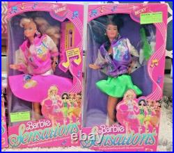 Barbie And The Sensations Doll Lot ALL 4 Complete set 1987