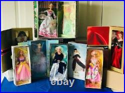 Barbie Avon Vintage Lot/set Of 9 Dolls From 1996-2002 All Brand New In Box