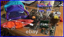 Barbie Coleman Campin' Gear Playset 2001 #88819 Complete Set Preowned