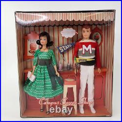 Barbie Gold Label Campus Sweet Shop State College Midge & Allan Doll Set NEW