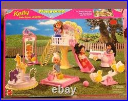 Barbie Kelly Playground Playset 1997 #67728-91 MINT! Complete Set