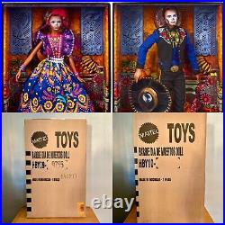 Barbie Ken Dia De Los Muertos Day of The Dead Doll Set of 2 Día 2022 IN HAND