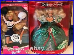 Barbie Lot/set Of 7- A Variety Of Dolls, Holiday, Nba, Baywatch, Etc. All New