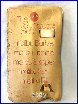 Barbie The Sun Set Malibu PJ Doll 1970 1187 NIP HTF Steffie Face