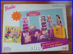 Barbie Toy Store Play Set Mini Toys 2002 MATTEL 67793 NEVER OPENED RARE