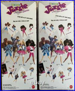 Barbie's High School Jazzie, Set Of 2 (Stacie & Chelsie)(Mattel, 1988) NIB