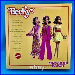 Becky Most Mod Party NRFB Gift Set 2008 Barbie 50th Anniversary Francie Friend