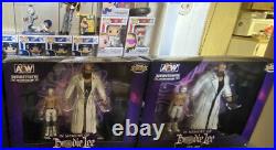 Brodie Lee Negative 1 AEW Ringside Collectibles Exclusive Wrestling Figure Set