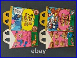 CIRCUS 1979 Happy Meal Boxes Original Set ALL 6 + ID Bracelet (sealed)