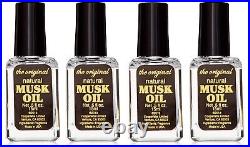 Cabot Labs The Original Musk Oil 1/2 oz. SET OF 4