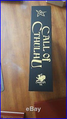 Call Of Cthulhu 7th edition limited edition collectors set. All original pieces