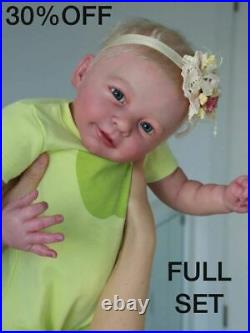 Care Baby Doll Girl Newborn Dolls Life Like Toddler 55CM Full Set Cute Princess