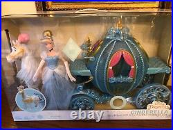 Cinderella Classic Doll with Walking Horse & Light Up Carriage Deluxe Gift Set