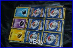 Complete Full Original Base Set All # 102/102 Pokemon Trading Cards TCG Game