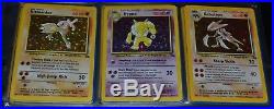 Complete Full Original Fossil Set All # 62/62 Pokemon Trading Cards TCG Game