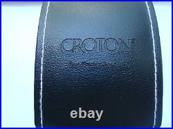 Croton Men's Automatic Watch 6 Diamonds Date Quick Set All Original with Box