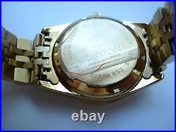 Croton Men's Automatic Watch 6 Diamonds Date Quick Set All Original with Box