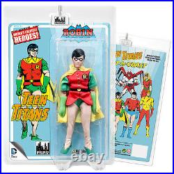DC Comics Teen Titans Series 2 Retro Style Action Figures Set of all 4