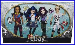 Disney Descendants 4 Pack Doll Set Jay Evie Mal Carlos Original Isle Of The Lost