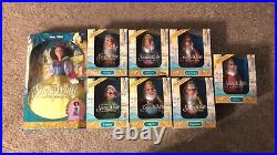 Disney Snow White And The Seven Dwarves FULL SET Doll 1992 12 Inches